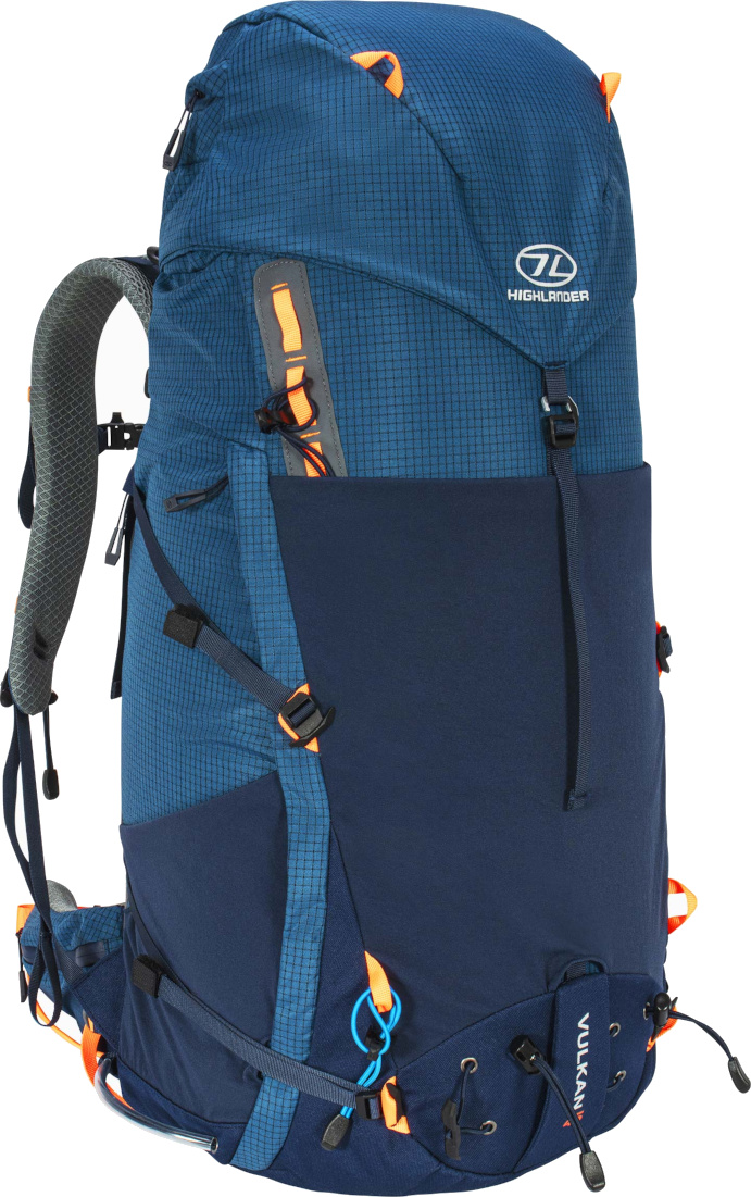 Highlander Rucksack Vulkan Rucksack Navy 45 Liter - Blau