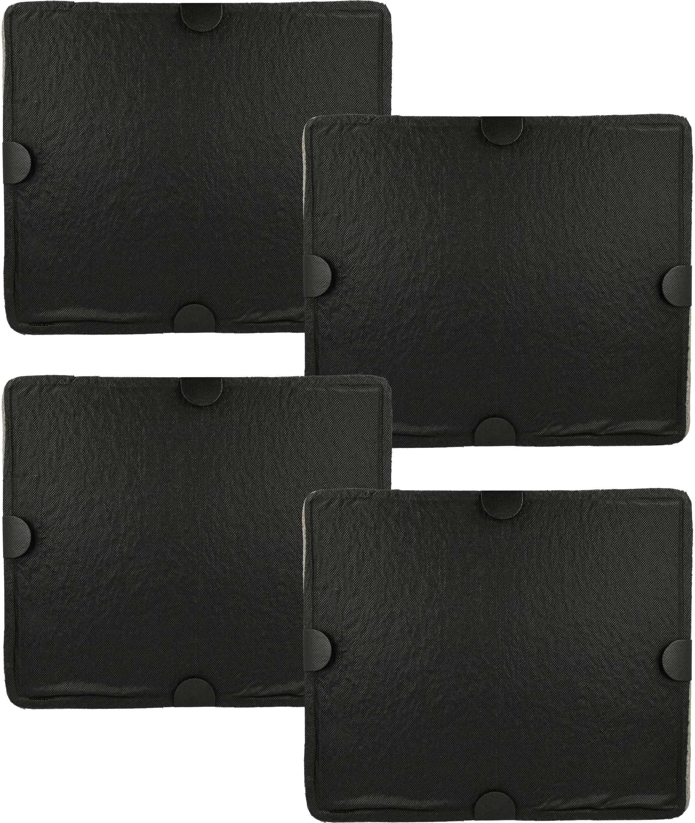 vhbw 4x Aktivkohlefilter kompatibel mit Miele Step, Puristic Plus, Puristic Varia, Puristic Duo, Puristic Eco Dunstabzugshaube - 29 x 24,5 x 2 cm 181762934-21