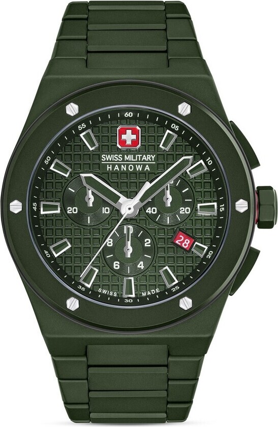 Swiss Military Hanowa - SMWGI0002282 - Náramkové hodinky - Pánske - Quartz - SIDEWINDER CERAMIC