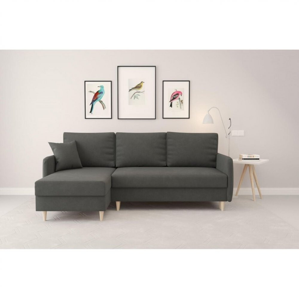 VENETI Stilvolles Sofa-Set LILY S – grau 018-01-00018