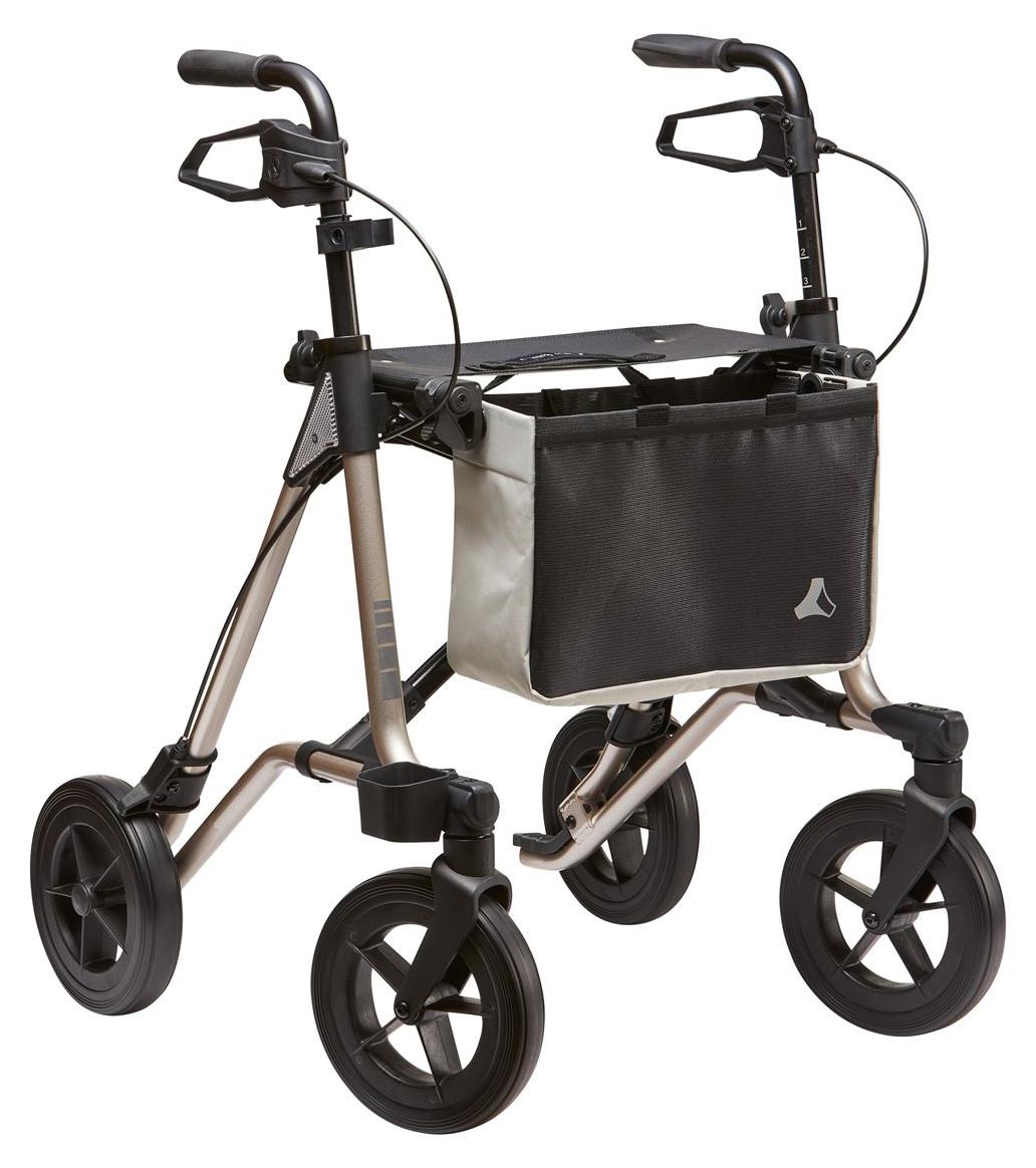Dietz GmbH Leichtgewicht-Rollator TAiMA VENTUM, Cashmere bis 150 kg bei nur 7,7 kg Eigengewicht