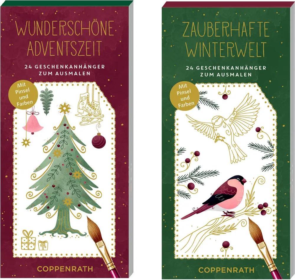Kreatívny adventný kalendár - Nádherné adventné obdobie / Magický zimný svet