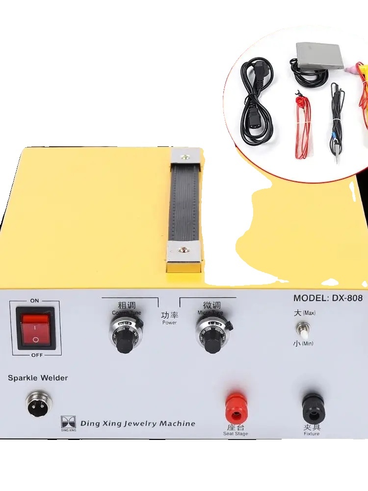80A pulzná iskrivá bodová zváračka, nastaviteľný výstupný výkon, 400W, typ EÚ220V