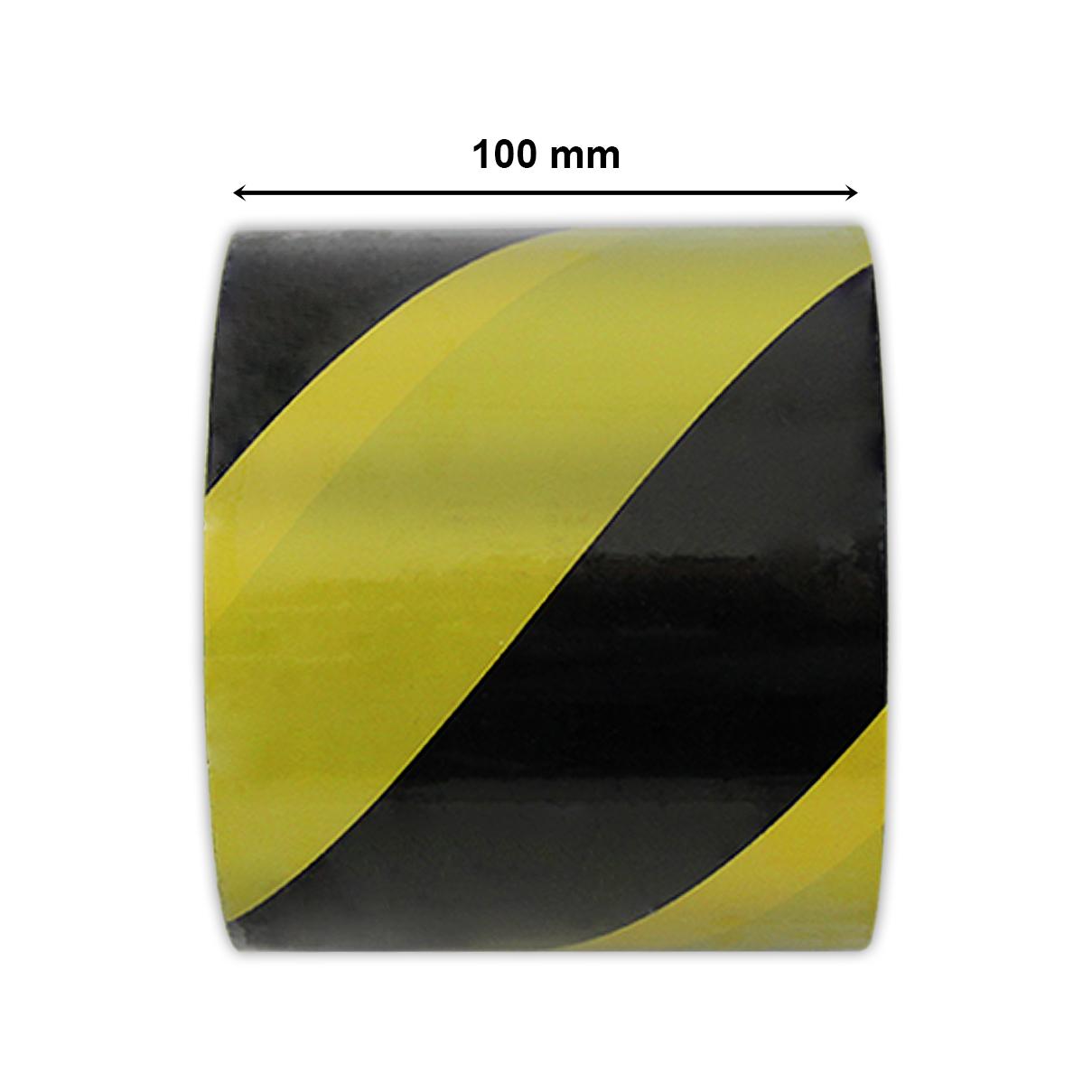 Helo Markierungsband Bodenmarkierungsband Absperrband Warnklebeband Abstandsband 48 x 100 mm 13525