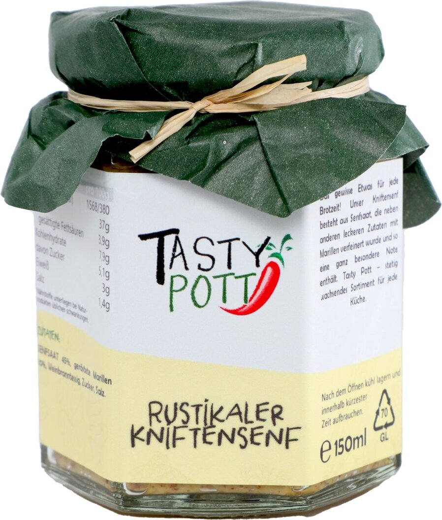 Tasty Pott Senf Auswahl verschiedene Sorten Kaufland.de