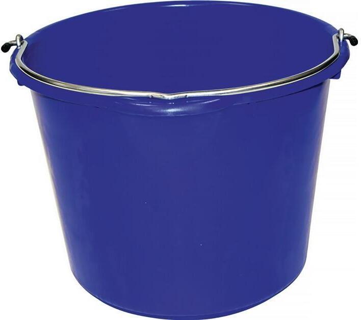 Berdal Baueimer GRIPLINE C 20 l kranbar, TV-GS geprft blau Kunststoff EMMT0200-3001