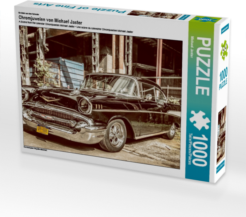 Calvendo Ein Motiv aus dem Kalender Chromjuwelen von Michael Jaster 1000 Teile Puzzle quer 640x480mm, Jaster Michael; 7436138
