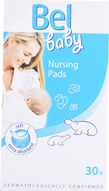 Bel Baby Nursing Pads 30 Units 30 Coussinets Allaitement