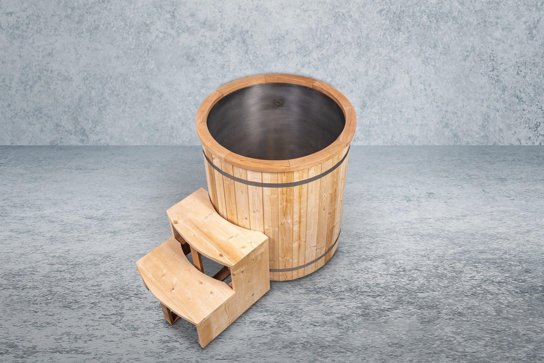 Trade-Line Eisbad / Tauchbecken / Eisbadewanne Falun 90x90cm