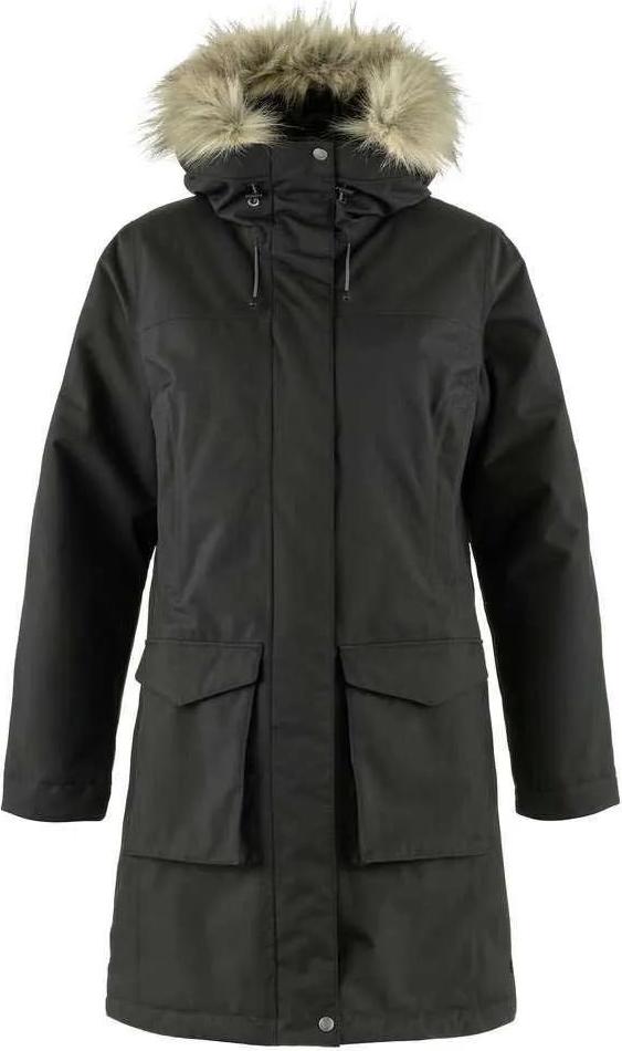 Fjäll Räven Fjällräven Nuuk Lite Parka W Freizeitmantel Damen schwarz M F87161/550