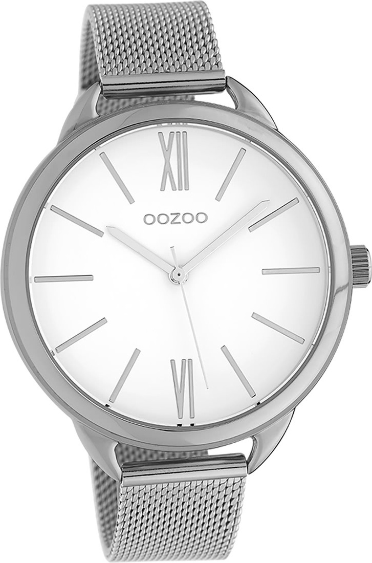 Dámske náramkové hodinky Oozoo Hodinky analógové kovové strieborné D2UOC10134