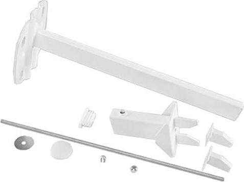 Univerzálny konzolový konvektor Kermi L=350 mm, biely