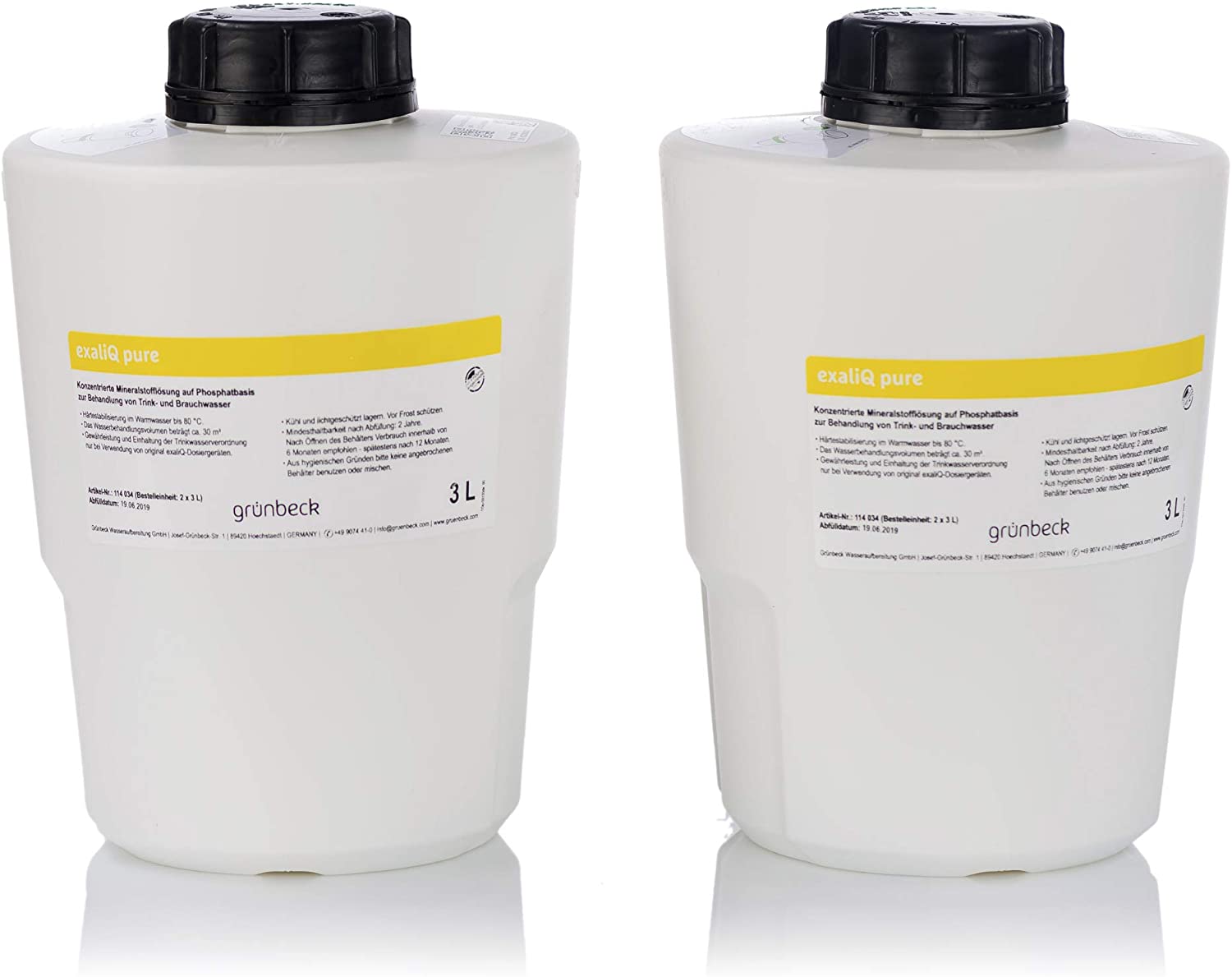 Grünbeck exaliQ pure Mineralstofflösung 2x3 Liter 114034