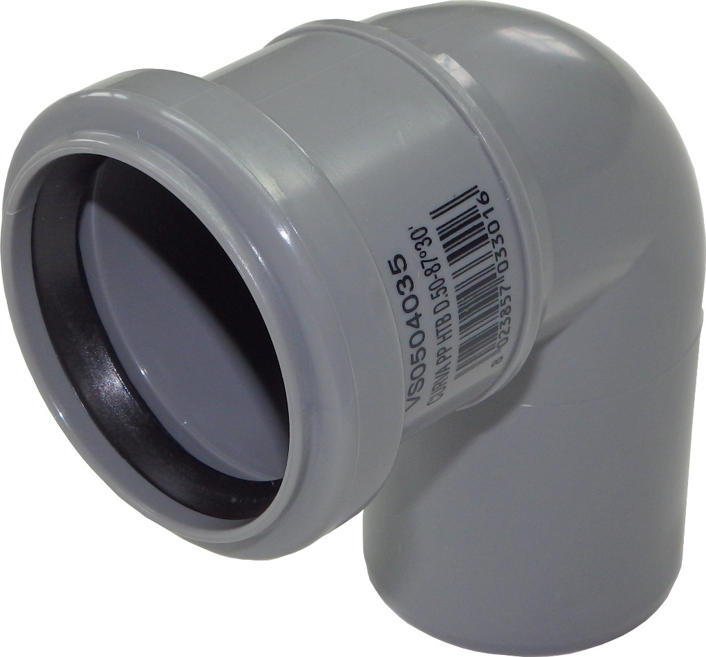 Quellmalz HT-Bogen 50 / 87 / 5Grad NEW-544