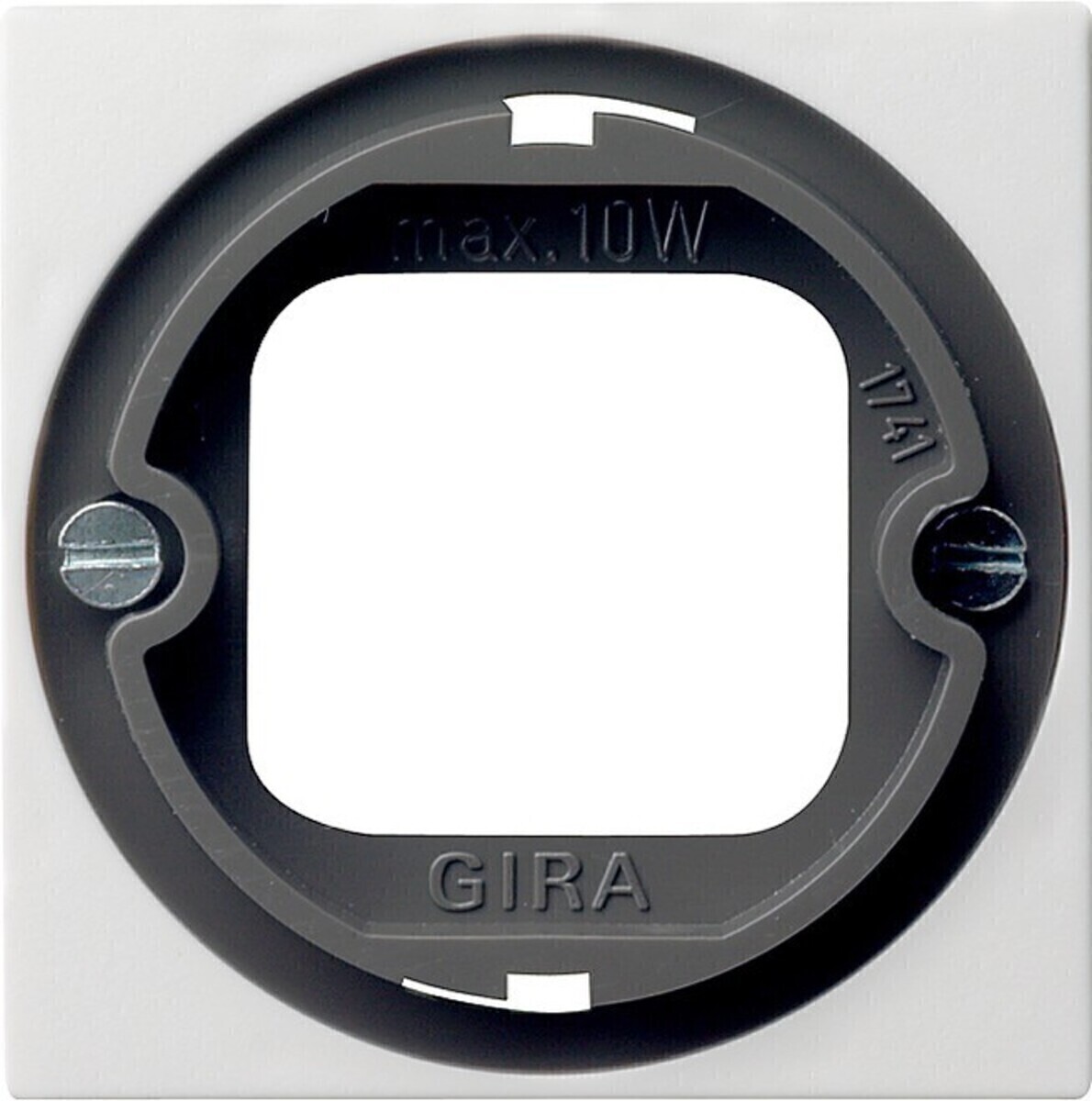 GIRA 065903 Abdeckung Lichtsignal Bajo. System 55 reinweiß