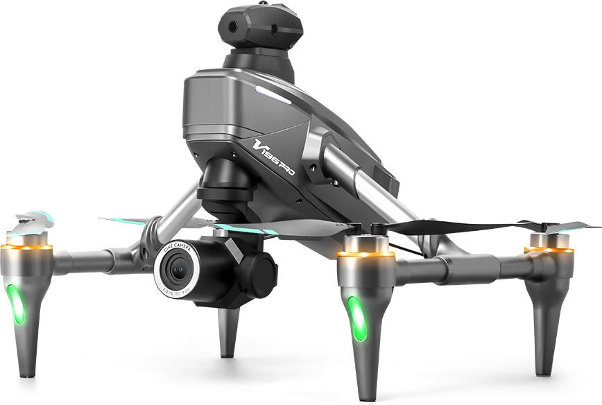 INSMA WLRC V196 PRO FPV Drohne mit HD Dual-Kamera, Brushless Motor, 360° Hindernisvermeidung, Optical Flow, WiFi, RTF, mit 2 Akkus