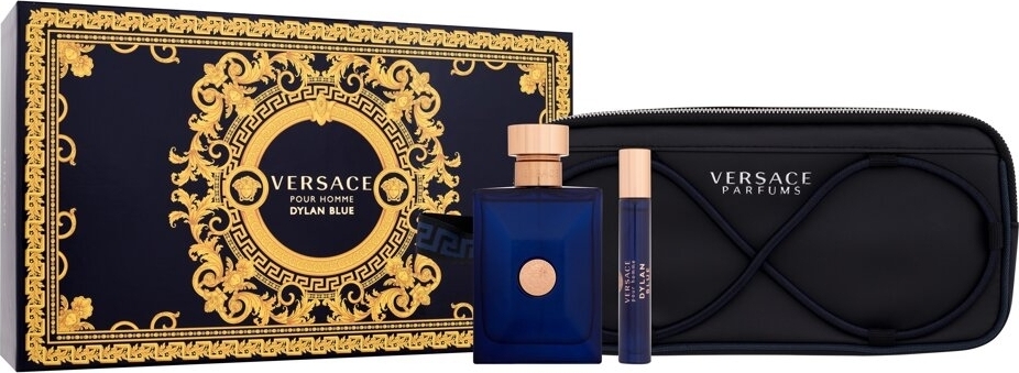 Versace Dylan Blue toaletná voda v spreji 100 ml sada 3 ks