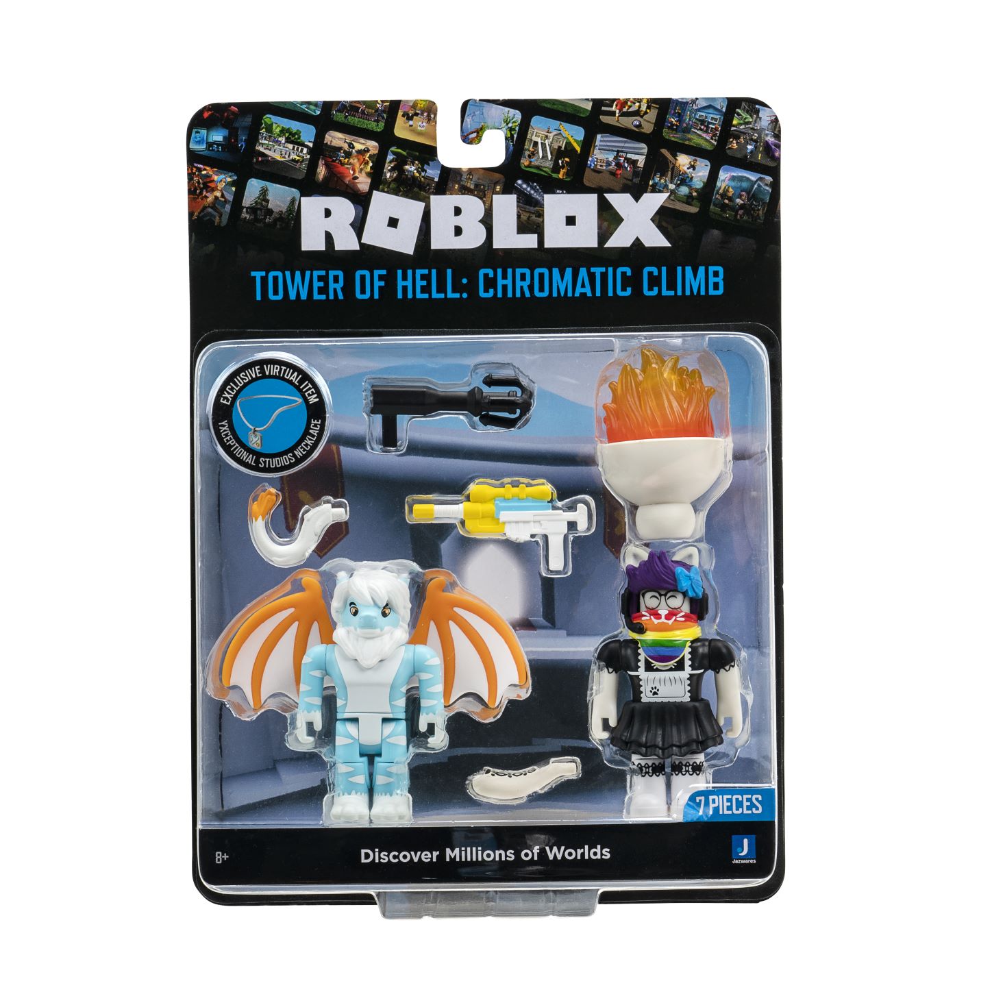 Sonstige Verlage Roblox-Figuren Tower of Hell Chromatic Climb SKIN-CODE IM SPIEL 1346532992