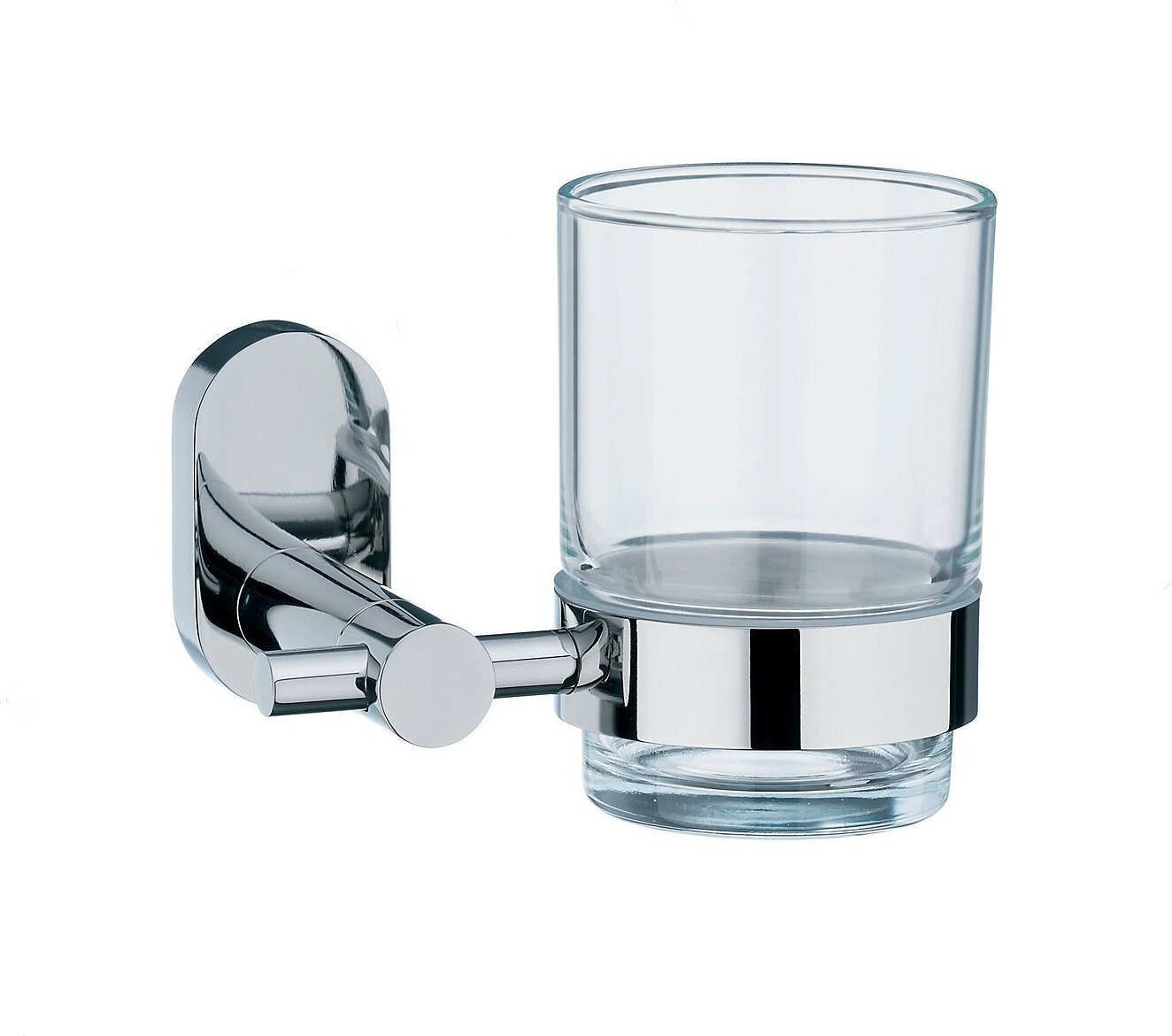 Kela Lucido Zahnbrstenhalter mit Wandbefestigung 22675