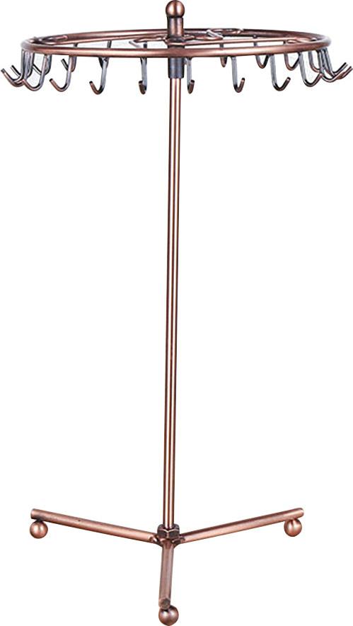 Cocosity Rotierender Schmuckständer Eisen Sonnenblume Rotierender Schmuckständer Europäischer Metallschmuck Aufbewahrung Hängendes Regal