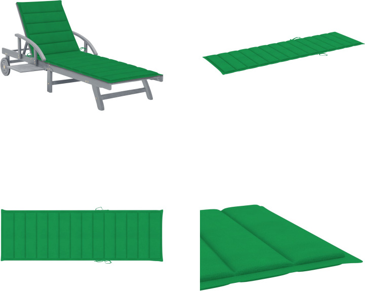 vidaXL Lehátko s opierkou Akáciové masívne drevo - Lehátko - Lehátka - Drevené ležadlo - Drevené ležadlá