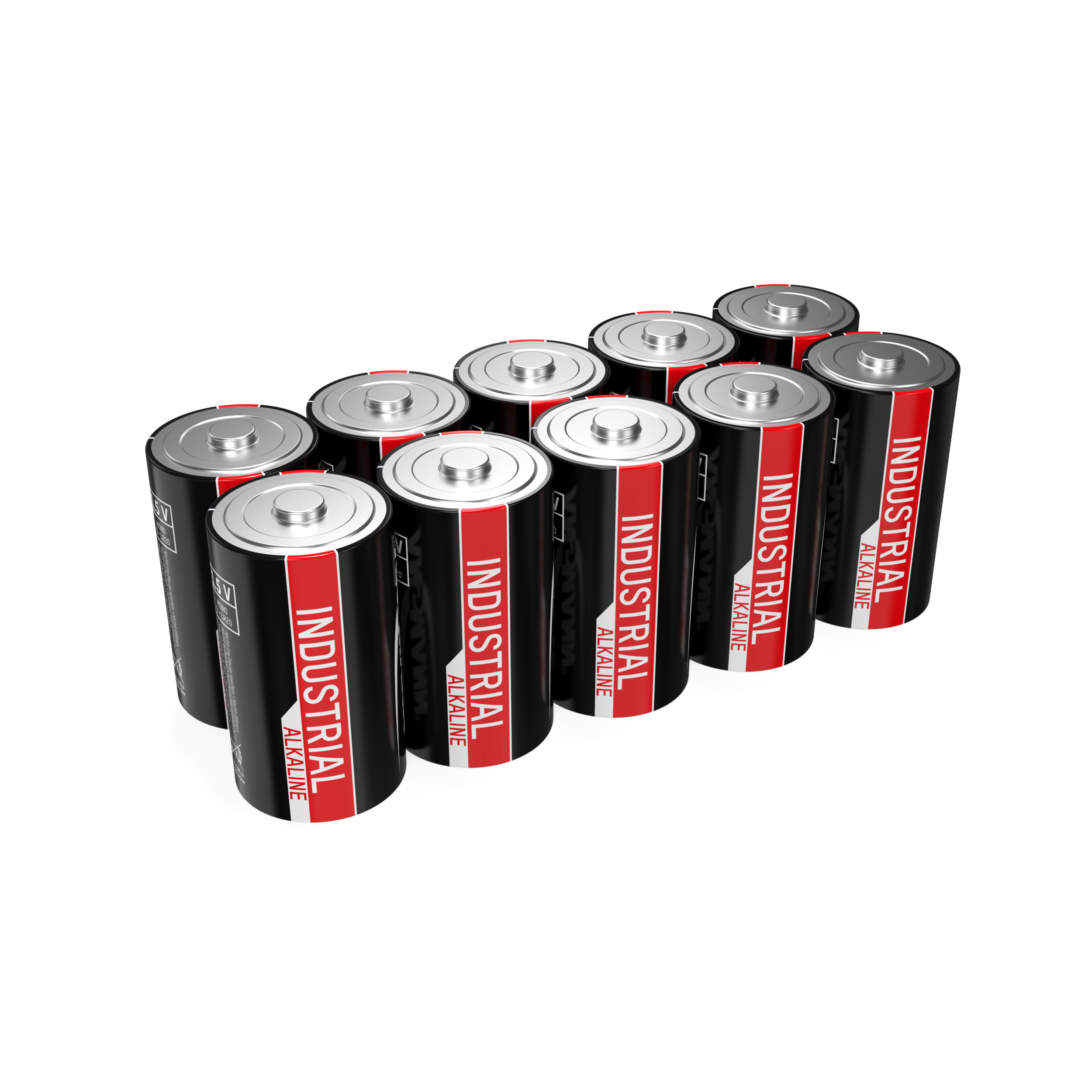 20x DURACELL Mono-D / LR20 Industrial  BATTERIEN 1,5 Volt Batterie D 