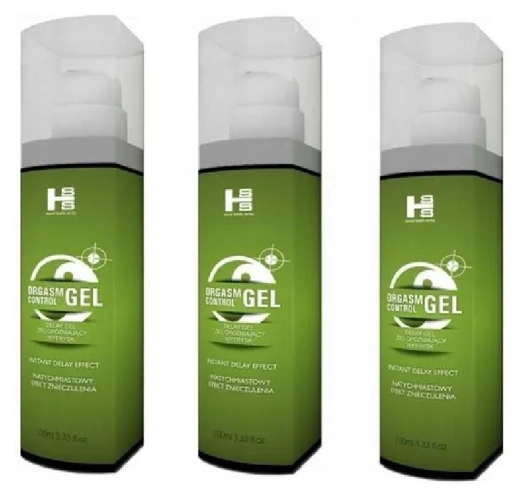 90100ct Orgasm Control Gel Ejakulationskontrolle betäubende Wirkung 100ml SHS