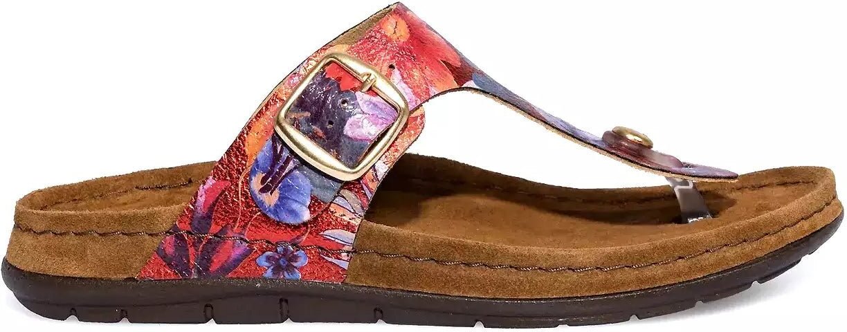 Herren Sandale 6026-71 ESPRESSO braun von ROHDE von Größe 41 bius 45