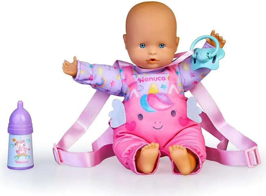 Nenuco Wollen Wir Spazieren Gehen Puppe? Rosa Rosa One Size NFN23000