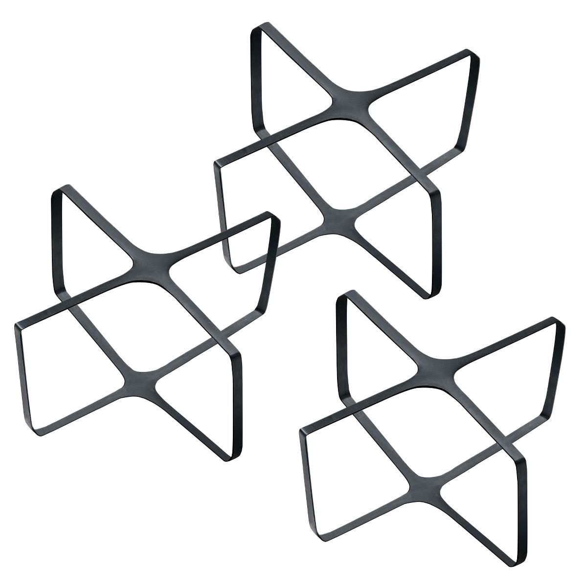 Zone Denmark 372034, Veranstalter, Halter, Freistehend, Kochgeschirr, Schwarz, 3 Stück(e)