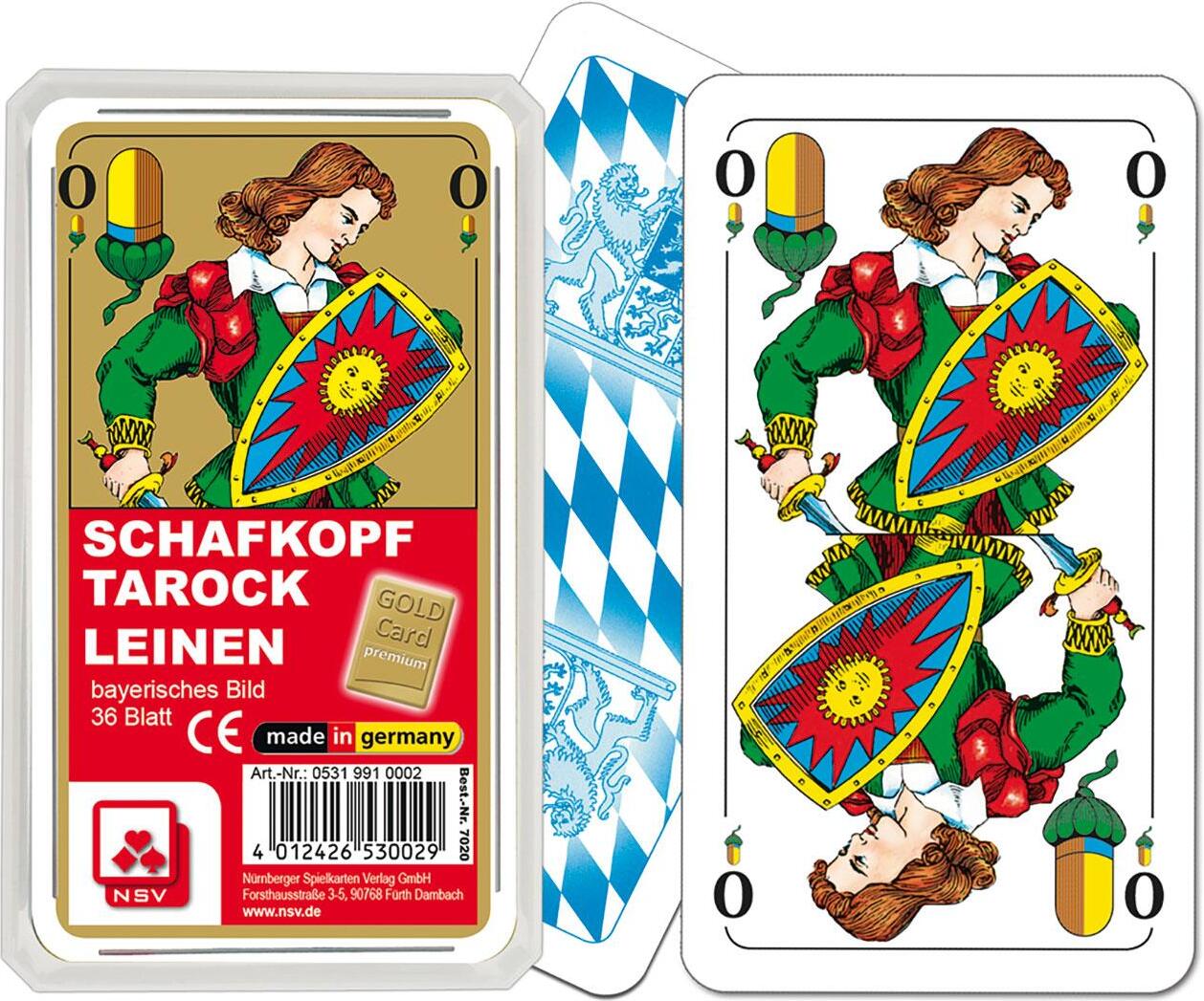 Cartamundi Schafkopfkarten Leinen Premium 62553002
