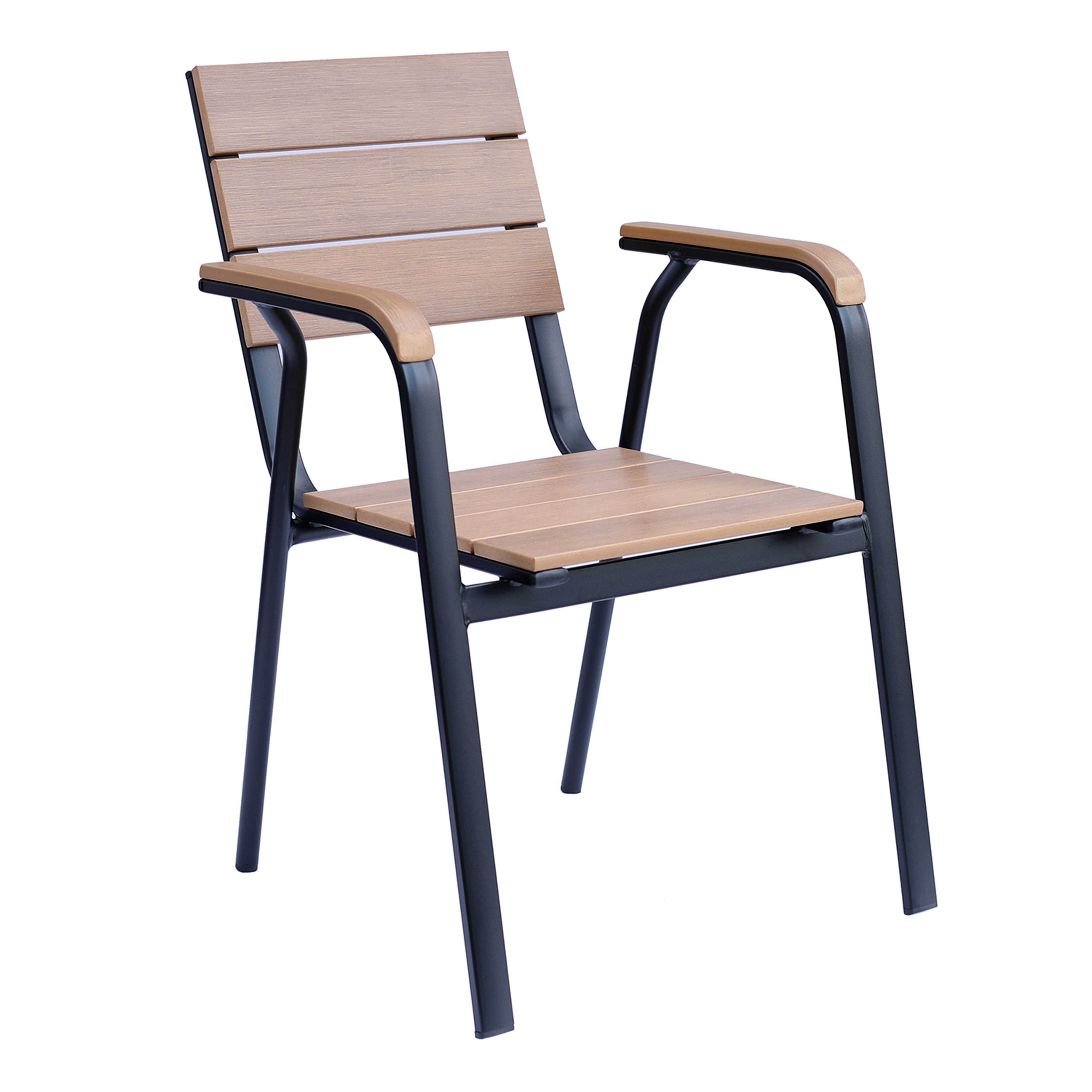 Gartenstuhl aus Aluminium und Polywood - Oviala Tomar 111067