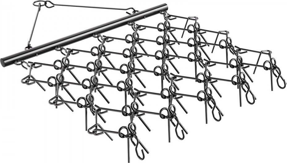 Wiesenegge Wiesenschleppe Feldegge - ATV-Rasenrechen 178x147x11cm - Ideal für landwirtschaftliche Zwecke - Robuster Rasenpflegehelfer