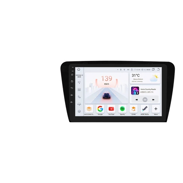 Multimediálne autorádio GPS, AI hlasové ovládanie, Android Auto Carplay, 8 jadier-4G 32G -S4