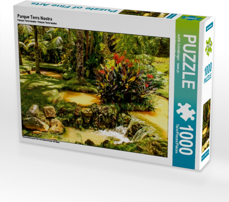 Calvendo Parque Terra Nostra 1000 Teile Puzzle quer 640x480mm, Schleibinger www.js-reisefot; 7452888