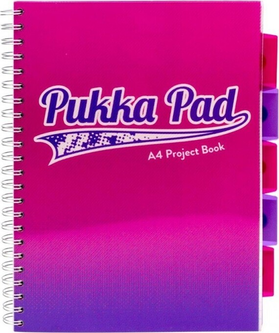 Pukka Pads Pukka Pad A4 Fusion Projektbuch rosa