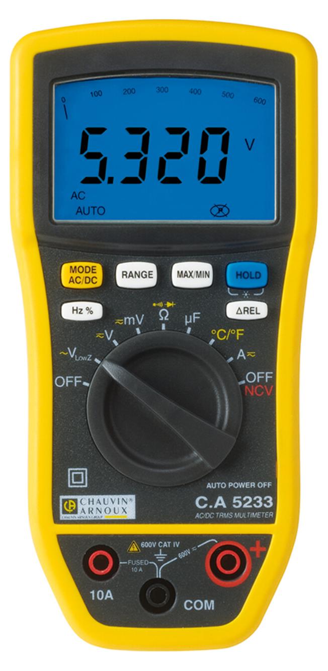 Chauvin Arnoux Multimeter C.A 5233 P01196733