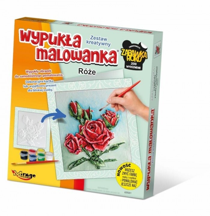 Mirage Hobby Konvexes Malbuch Blumen - Rosen