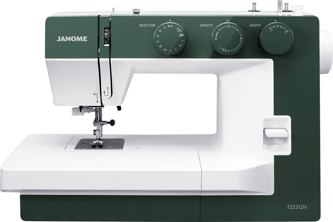 Janome Nähmaschine 1522 Gn Grün JANOME 1522 GN