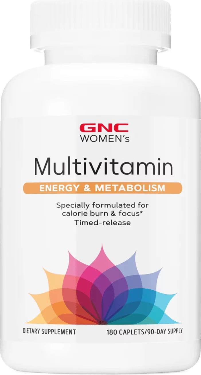 GNC Frauen Energie & Stoffwechsel Multivitamin, 180 Tabletten
