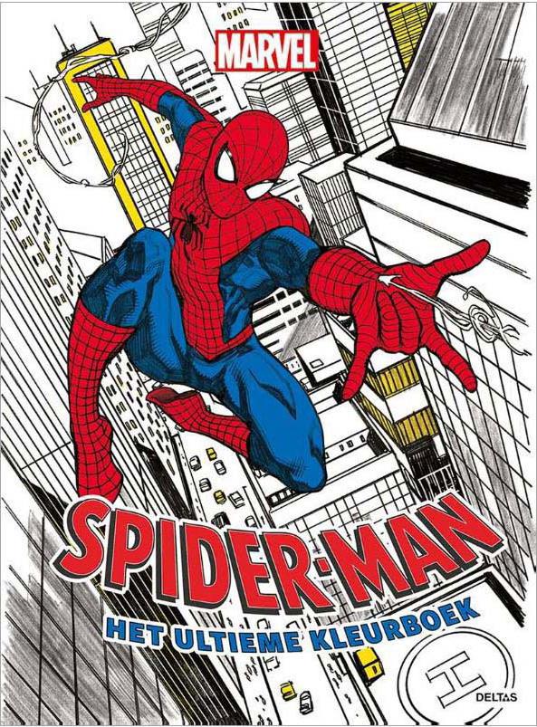 Deltas marvel spider-man das ultimative malbuch 101822