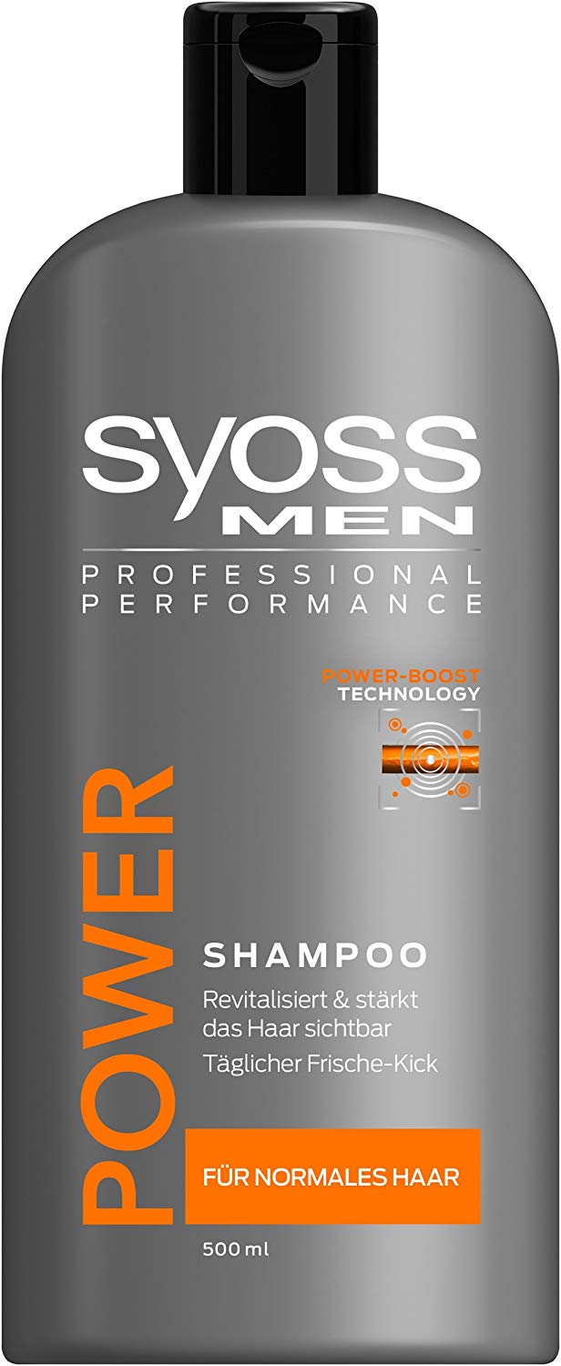 Syoss Power & Strenght šampón Power Boost Technology pre mužov 500ml 6er Pack