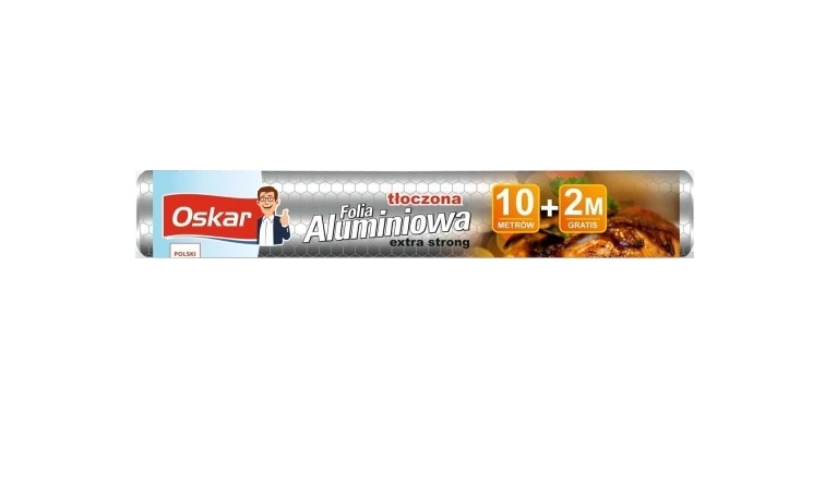 Geprägte Aluminiumfolie 10m – Oskar
