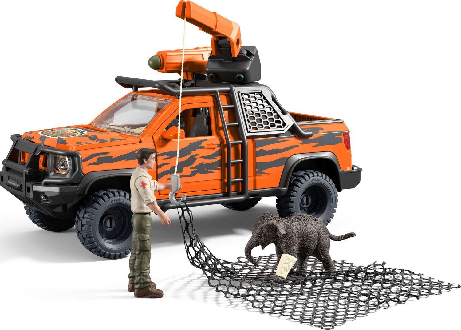 Schleich Abenteuerfahrzeug im Dschungel 42720