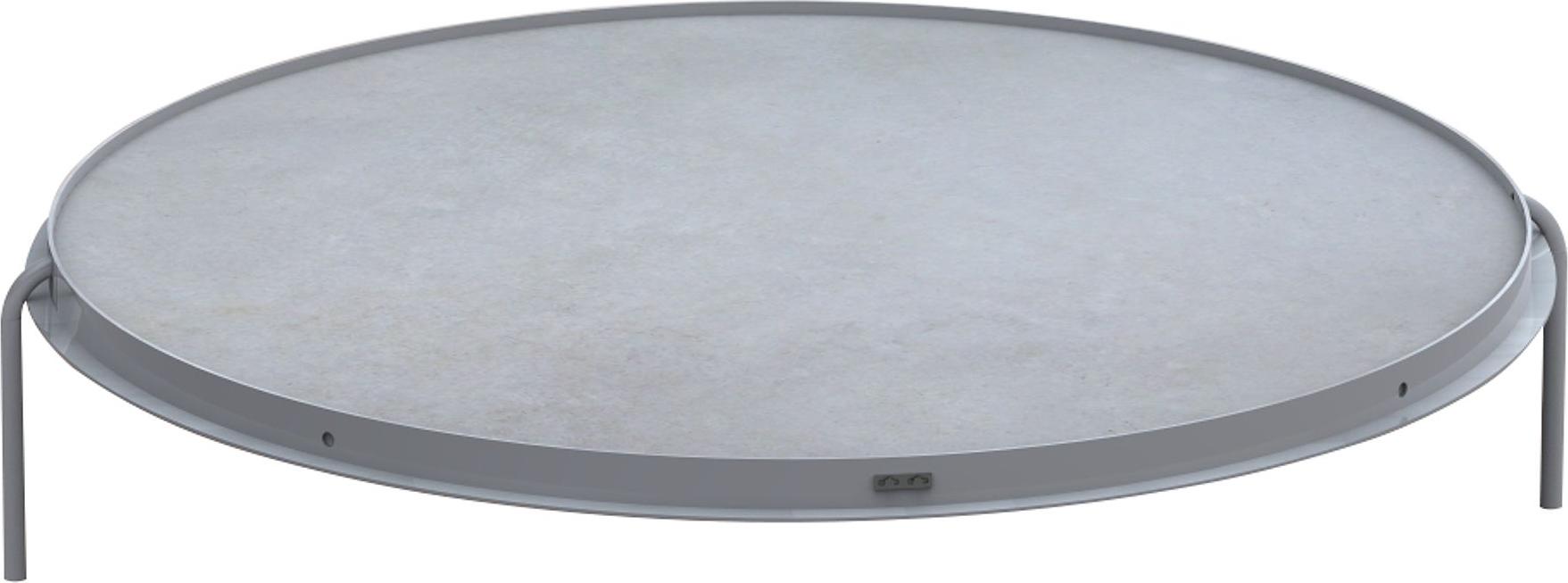 Sport-Thieme Abwurfring "Beton" für Diskuswurf, Ohne Sichtstreifen