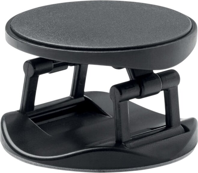 MidOcean - Držiak na mobilný telefón "Dot", okrúhly MO1157 (jedna veľkosť) (čierny)