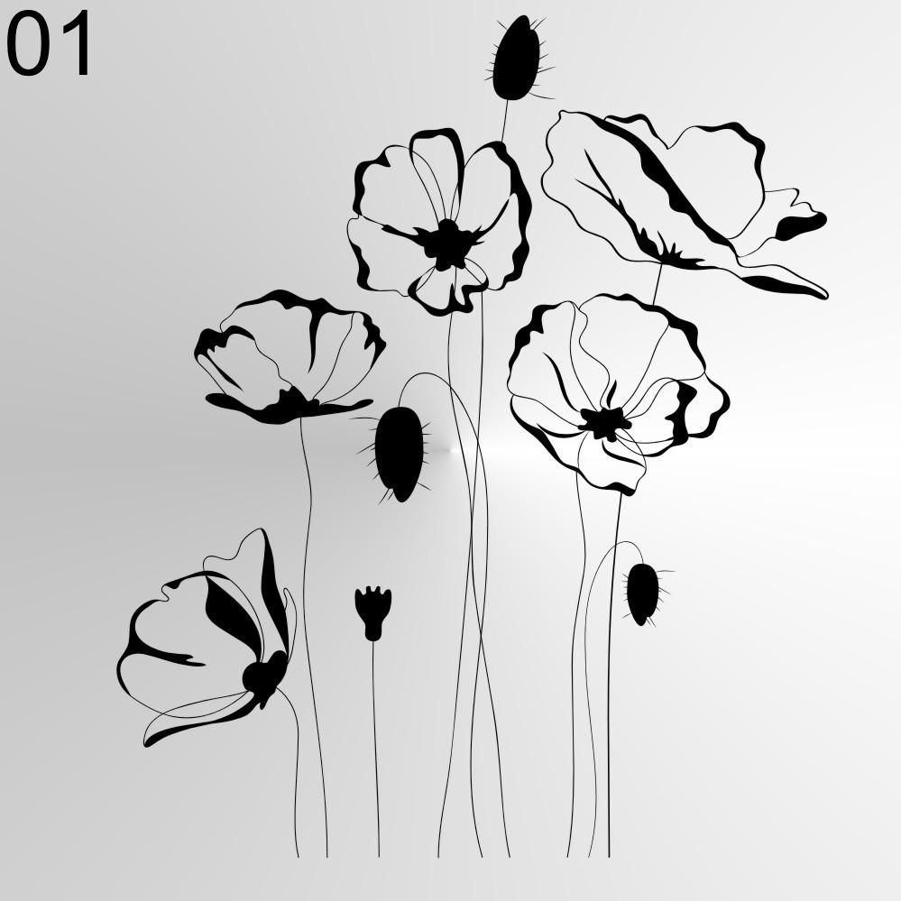 szablon-studio Flora Malschablone Bäume 50x70cm