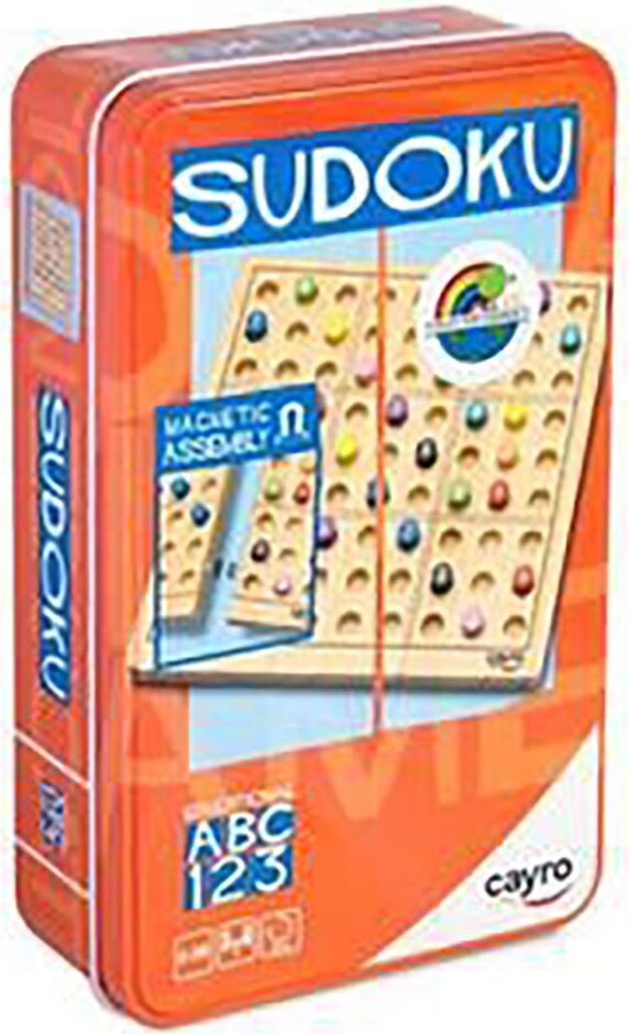 Cayro Sudoku-spiel Aus Holz Metallbox One Size 441826