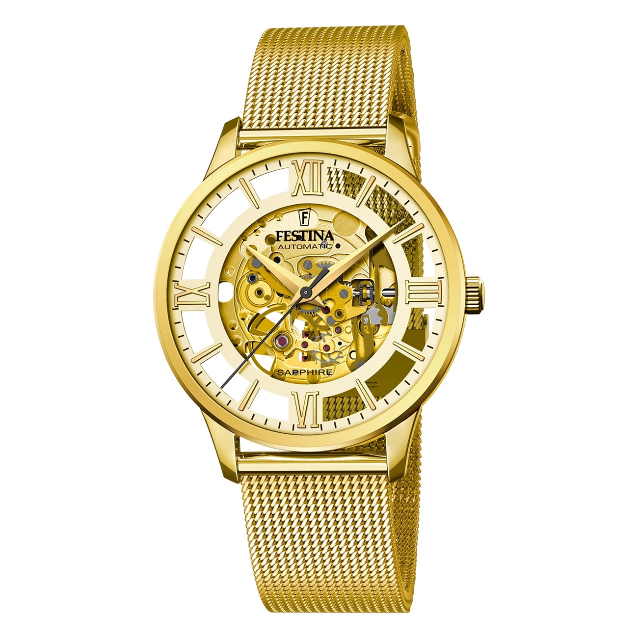Festina F20667/1 Automatické pánske hodinky 42 mm 5ATM