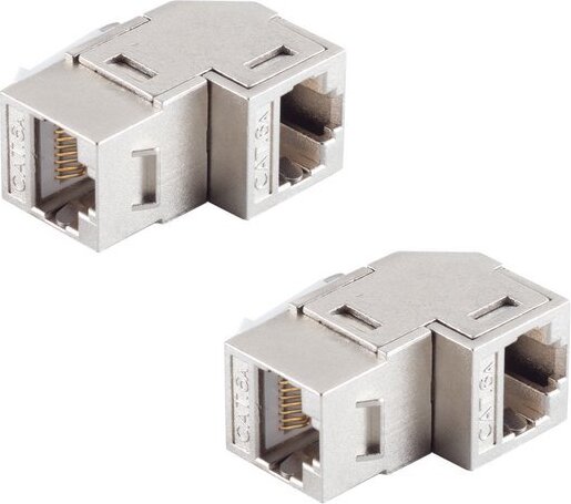 shiverpeaks Keystone konektor RJ45, CAT 6A, uholník, STP